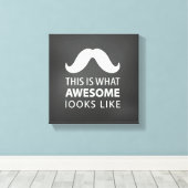 Toile Superbe Moustache (Insitu (Plancher de Bois))