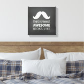 Toile Superbe Moustache (Insitu(Chambre))