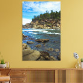 Toile Superbe Oregon Coast Ocean Wall Art (Insitu(Salon))