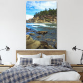 Toile Superbe Oregon Coast Ocean Wall Art (Insitu(Chambre))