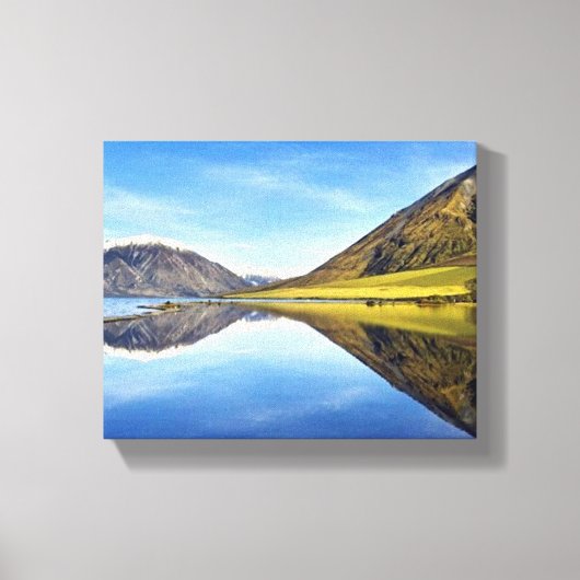 Toile Superbe paysage de montagne Mur Art (Recto)