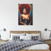 Toile Superbe Red Bombshell Drag Queen Portrait (Insitu(Chambre))