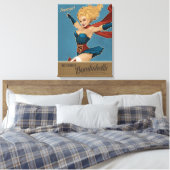 Toile Supergirl Bombshell (Insitu(Chambre))