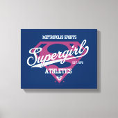 Toile Supergirl Metropolis Sports Athlétisme Graphique (Recto)