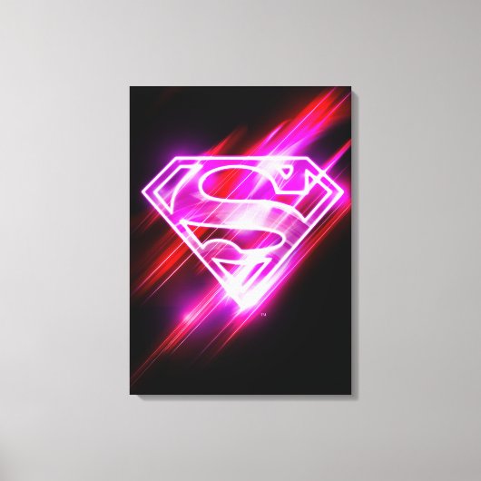 Toile Supergirl rose (Recto)