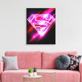 Toile Supergirl rose (Insitu(Salon))