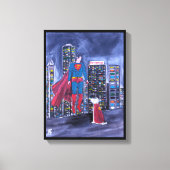 Toile Superheroes Meilleur Ami Peinture par Alfred Fox (Recto)