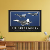 Toile Supériorité aérienne : Inspirationnelle (Insitu(Salon))