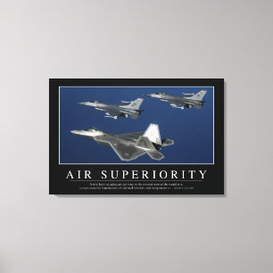 Toile Supériorité d'air : Inspiré