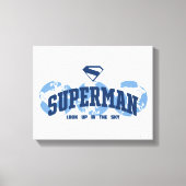 Toile Superman dans le monde (Recto)