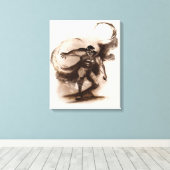 Toile Superman du café (Insitu (Plancher de Bois))