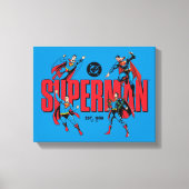 Toile Superman Legends Forever Graphic (Recto)