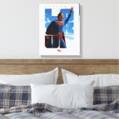 Toile Superman regarde Pose (Insitu(Chambre))