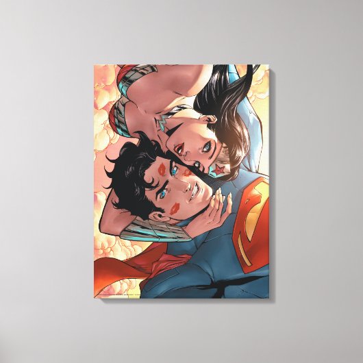 Toile Superman/Wonder Woman Couverture comique #11 Varia (Recto)