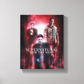Toile Supernatural Crowley, Dean et Sam (Recto)