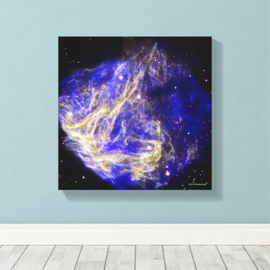 Toile Supernova Remnant N49 (Insitu (Plancher de Bois))