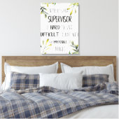 Toile Superviseur Appréciation Merci Citation Boss (Insitu(Chambre))