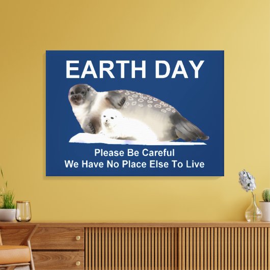 Toile Sur la glace fine (Insitu(Salon))