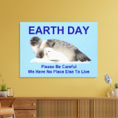 Toile Sur la glace fine (Insitu(Salon))