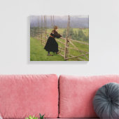 Toile Sur la plaine (Insitu(Salon))