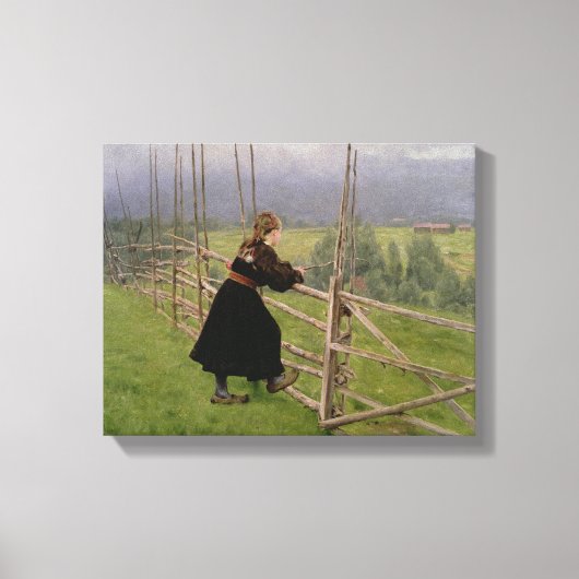 Toile Sur la plaine (Recto)