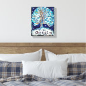 Toile Sur la quête de ma vie, arbre de vie (Insitu(Chambre))