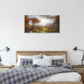 Toile Sur la rivière Hudson, 1860 (huile sur toile) (Insitu(Chambre))