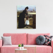 Toile Sur le balcon par Berthe Morisot (Insitu(Salon))