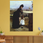 Toile Sur le balcon par Berthe Morisot (Insitu(Salon))