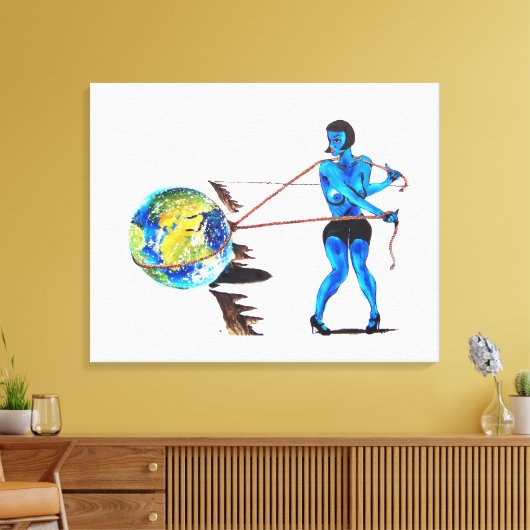 Toile Sur le bord (Insitu(Salon))