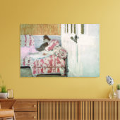 Toile Sur le canapé, ou la White Room (Insitu(Salon))