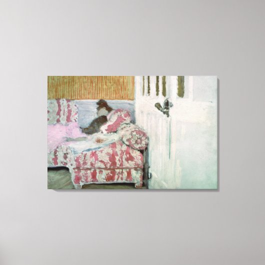 Toile Sur le canapé, ou la White Room (Recto)