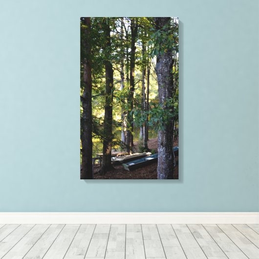 Toile Sur Le Lac (Insitu (Plancher de Bois))