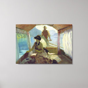 Toile Sur le lac de Quattro Cantoni, 1881