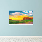 Toile Sur le sol du barrage Upper Grand Coulee (Insitu (Plancher de Bois))