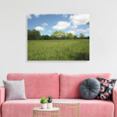 Toile Sur l'ensemble du champ ouvert : vue grand angle (Insitu(Salon))