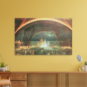 Toile Sur l'esplanade du Champs de Mars (Insitu(Salon))