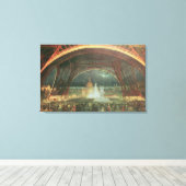 Toile Sur l'esplanade du Champs de Mars (Insitu (Plancher de Bois))