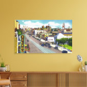 Toile Surf Avenue Vue du Théâtre Tilyou (Insitu(Salon))