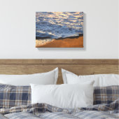 Toile Surf de mousse à la plage de l'océan (Insitu(Chambre))