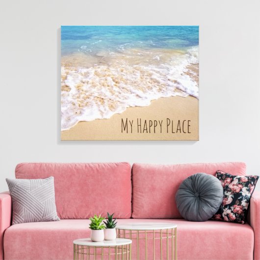 Toile surf sur la plage des Bahamas (Insitu(Salon))