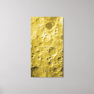 Toile Surface de la lune