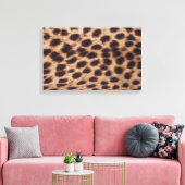 Toile Surface du félin tacheté (Insitu(Salon))