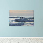 Toile Surfer attend (Insitu (Plancher de Bois))