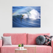 Toile Surfer sous arc-en-ciel (Insitu(Salon))