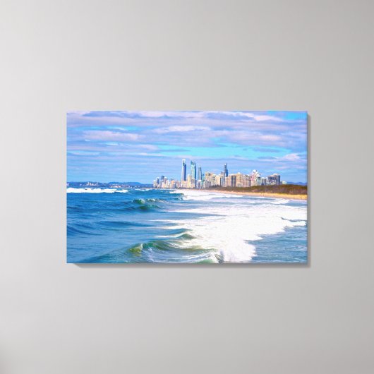 Toile Surfers Paradise, Gold Coast, Australie (Recto)