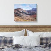 Toile surplombant le cratère de haleakala de la jante (Insitu(Chambre))