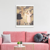 Toile Surprise (c/c sur papier) (Insitu(Salon))