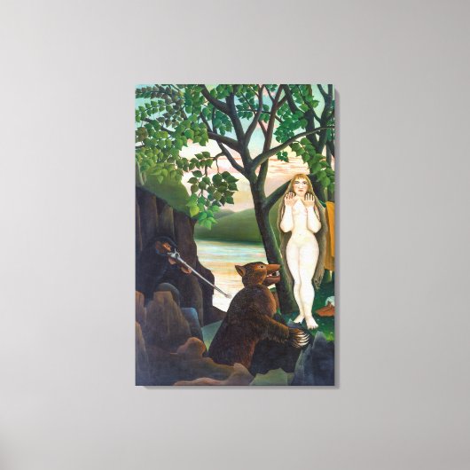 Toile Surprise désagréable | Henri Rousseau | (Recto)