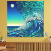 Toile Surreal Surf Seascape (Insitu(Salon))